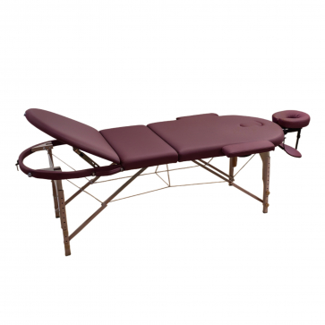 Массажный стол UNIX Comfort 3 Section Burgundy - 2